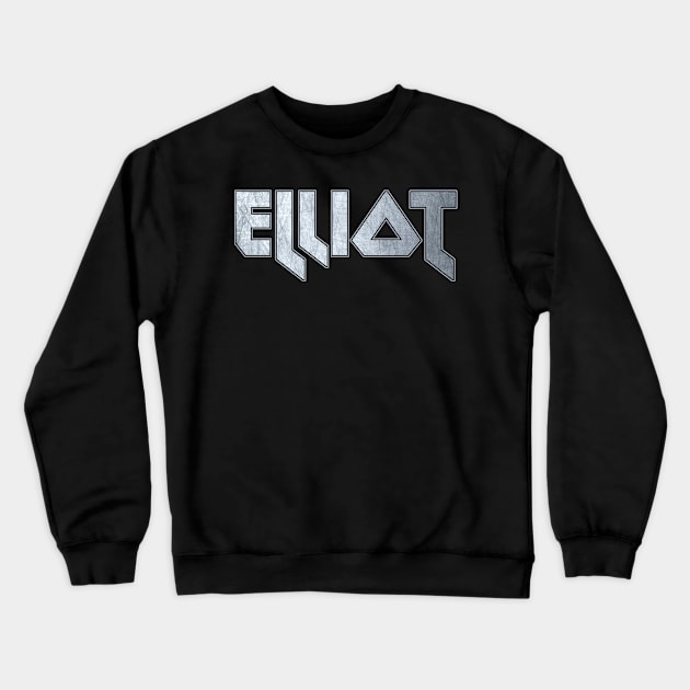 Heavy metal Elliot Crewneck Sweatshirt by KubikoBakhar